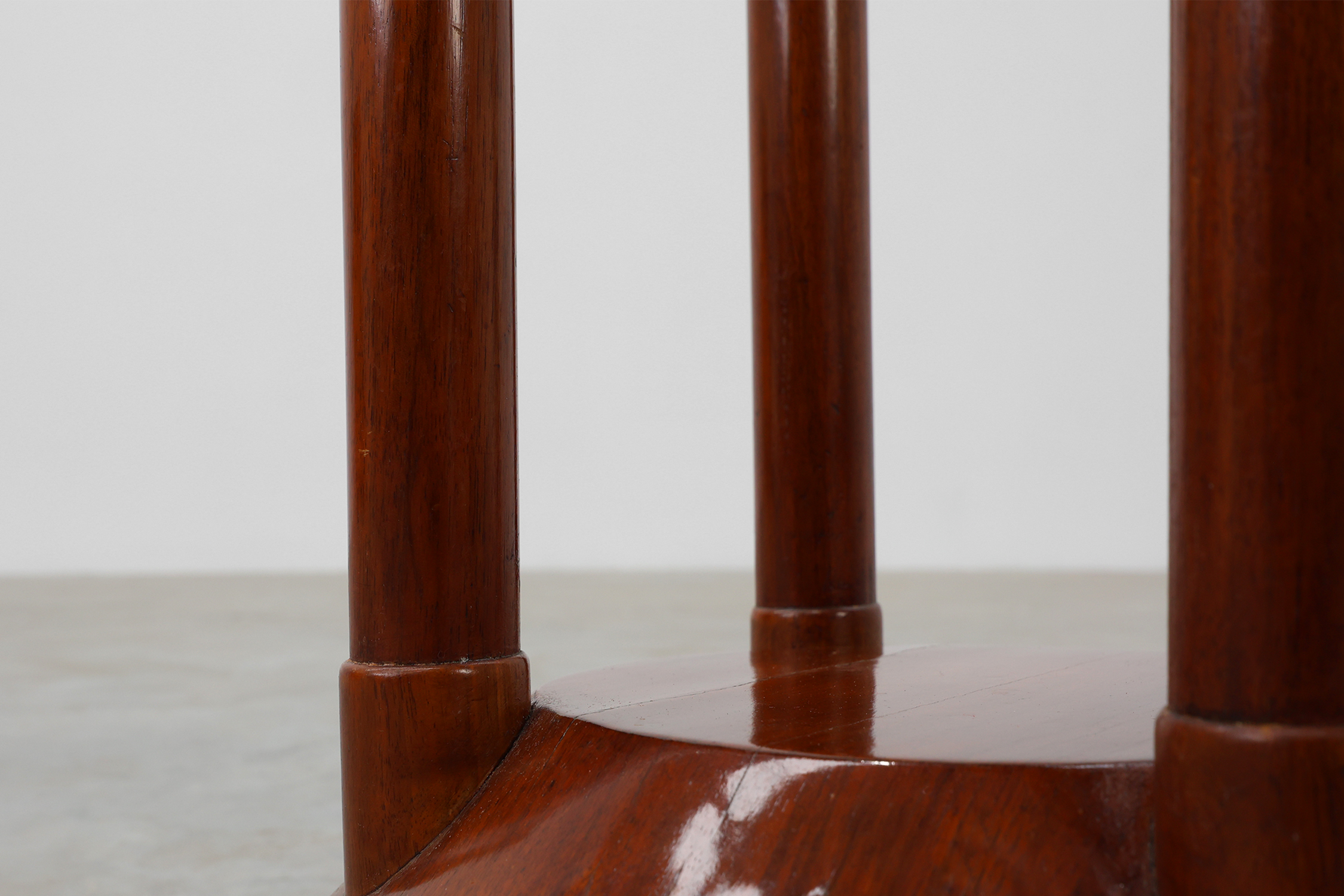 Vienna secession pedestal in wood and copper, Austia ca. 1910thumbnail